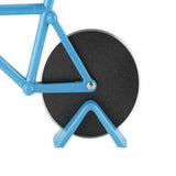 Maxbell Bicycle Pizza Cutter Knives Easy Clean Bake Accs Home Decor Friends Gifts Blue
