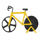 Maxbell Bicycle Pizza Cutter Knives Easy Clean Bake Accs Home Decor Friends Gifts Yellow