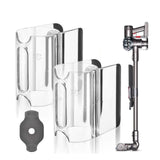 Maxbell Holder Bracket Attachment for Dyson Cordless Stick Vacuum Cleaner Accessory clear