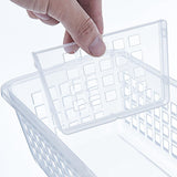 Maxbell Clear Kitchen Refrigerator Organizer Storage Box Food Container Bin
