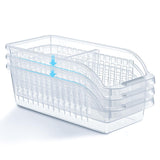 Maxbell Clear Kitchen Refrigerator Organizer Storage Box Food Container Bin