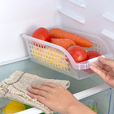 Maxbell Clear Kitchen Refrigerator Organizer Storage Box Food Container Bin