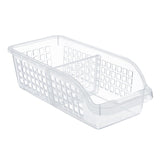 Maxbell Clear Kitchen Refrigerator Organizer Storage Box Food Container Bin