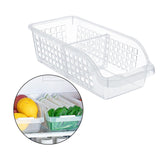 Maxbell Clear Kitchen Refrigerator Organizer Storage Box Food Container Bin