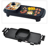 Maxbell Electric Stove Indoor Hotpot Pan Smokeless Integrated Pot Dinner US Adapter