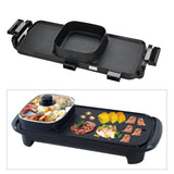 Maxbell Electric Stove Indoor Hotpot Pan Smokeless Integrated Pot Dinner US Adapter