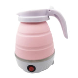 Maxbell 110V 50hz Electric Portable Travel Kettle Camping Caravan 0.6L US Plug  Pink