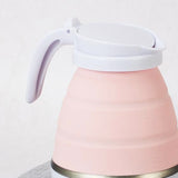 Maxbell 110V 50hz Electric Portable Travel Kettle Camping Caravan 0.6L US Plug  Pink