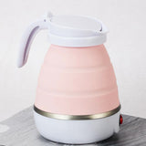 Maxbell 110V 50hz Electric Portable Travel Kettle Camping Caravan 0.6L US Plug  Pink