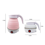 Maxbell 110V 50hz Electric Portable Travel Kettle Camping Caravan 0.6L US Plug  Pink