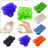 Maxbell Round Ice Cube Ball Tray Silicone Sphere Mold Whiskey Cocktails Green