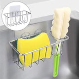 Maxbell Compact Kitchen Sponge Holder Stainless Steel Hanging Kitchen No Drilling