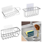 Maxbell Compact Kitchen Sponge Holder Stainless Steel Hanging Kitchen No Drilling