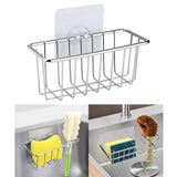 Maxbell Compact Kitchen Sponge Holder Stainless Steel Hanging Kitchen No Drilling