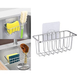 Maxbell Compact Kitchen Sponge Holder Stainless Steel Hanging Kitchen No Drilling