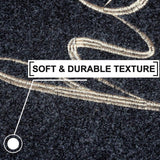 Maxbell Door Mat Mats Doormats Front Entrance Door Mats Indoor & Outdoor Gray 60x90cm