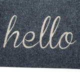 Maxbell Door Mat Mats Doormats Front Entrance Door Mats Indoor & Outdoor Gray 60x90cm