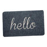 Maxbell Door Mat Mats Doormats Front Entrance Door Mats Indoor & Outdoor Gray 60x90cm