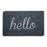 Maxbell Door Mat Mats Doormats Front Entrance Door Mats Indoor & Outdoor Gray 60x90cm