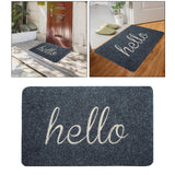 Maxbell Door Mat Mats Doormats Front Entrance Door Mats Indoor & Outdoor Gray 60x90cm
