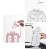 Maxbell Ice Ball Mold Kettle DIY Outdoors Cocktail Whiskey Ice Mould Pink