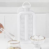 Maxbell Ice Ball Mold Kettle DIY Outdoors Cocktail Whiskey Ice Mould Pink
