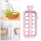 Maxbell Ice Ball Mold Kettle DIY Outdoors Cocktail Whiskey Ice Mould Pink