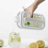 Maxbell Ice Ball Mold Kettle DIY Outdoors Cocktail Whiskey Ice Mould Gray