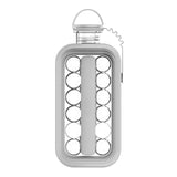 Maxbell Ice Ball Mold Kettle DIY Outdoors Cocktail Whiskey Ice Mould Gray