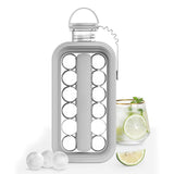 Maxbell Ice Ball Mold Kettle DIY Outdoors Cocktail Whiskey Ice Mould Gray