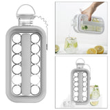Maxbell Ice Ball Mold Kettle DIY Outdoors Cocktail Whiskey Ice Mould Gray