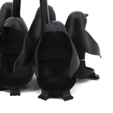 Maxbell Penguin Shaped Boiled Egg Cooker Holds 6 Eggs Storage Tray Kitchen Tool