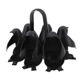 Maxbell Penguin Shaped Boiled Egg Cooker Holds 6 Eggs Storage Tray Kitchen Tool