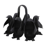 Maxbell Penguin Shaped Boiled Egg Cooker Holds 6 Eggs Storage Tray Kitchen Tool