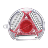 Maxbell Trio Peeler Slicer Julienne Cutter Multifunction Vegetable Grater Tool