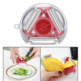 Maxbell Trio Peeler Slicer Julienne Cutter Multifunction Vegetable Grater Tool