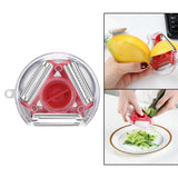 Maxbell Trio Peeler Slicer Julienne Cutter Multifunction Vegetable Grater Tool