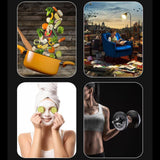 Maxbell 3 Inch Round Kitchen Mechanical Timer Countdown Count Up Alarm Cooking Red