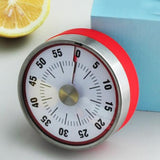 Maxbell 3 Inch Round Kitchen Mechanical Timer Countdown Count Up Alarm Cooking Red