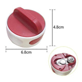 Maxbell Jar Opener for Cans Beer Bottle Jars Bottle Screw Caps Kitchen Gadgets Red