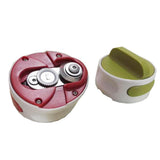 Maxbell Jar Opener for Cans Beer Bottle Jars Bottle Screw Caps Kitchen Gadgets Red