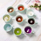 Maxbell Ceramic Cup Cute Animals Inside Mug Coffee Tea Milk 3D Cartoon Mugs Chick