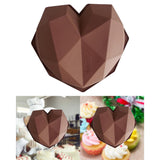 Maxbell  Love Shape Silicone Cake Mold Chocolate Ice Cream Mould Baking Tray Home DIY coffee