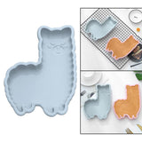 Maxbell  Easter Cake Mold Chocolate Candy Mold Fondant Making Tool Alpaca Blue