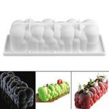 Maxbell  Non-stick Silicone Mold Mousse Baking Mould For DIY Cake Dessert Chocolate