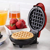 Maxbell Waffle Maker Metal Non-Stick Round Plate Baking Pan for Restaurant Kitchen