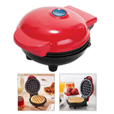 Maxbell Waffle Maker Metal Non-Stick Round Plate Baking Pan for Restaurant Kitchen