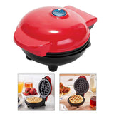 Maxbell Waffle Maker Metal Non-Stick Round Plate Baking Pan for Restaurant Kitchen