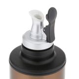 Maxbell  Glass Olive Oil Vinegar Liquor Dispenser Wine Pourer Bar Tools Bottle Golden