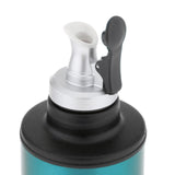 Maxbell  Glass Olive Oil Vinegar Liquor Dispenser Wine Pourer Bar Tools Bottle Blue